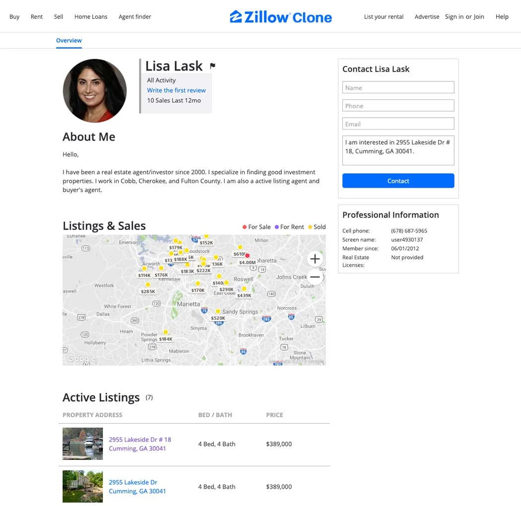 Zillow Agent